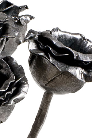 Dozen Rose Bouquet Sculpture: Close-Up #1