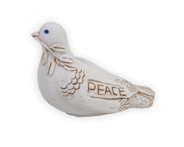 Large Dove of Peace Stone Paperweight-0