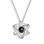 Star of David Hidden Prayer Nano Necklace
