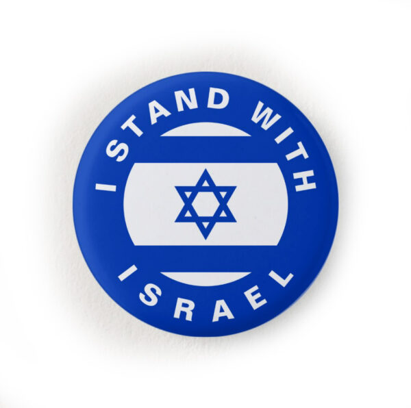 Israel solidarity pin