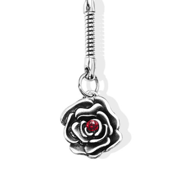 Rose from the Ashes Key Chain made from Rockets